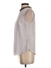 Attention Silver Sleeveless Blouse Size S - photo 5