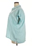 Orvis Solid Teal Short Sleeve Blouse Size XXL - photo 5