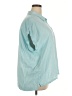 Orvis Solid Teal Short Sleeve Blouse Size XXL - photo 4