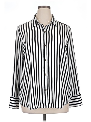 Liz Claiborne Career Long Sleeve Blouse (view 1)