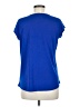 Vintage Rose Stars Blue Short Sleeve Top Size M - photo 2