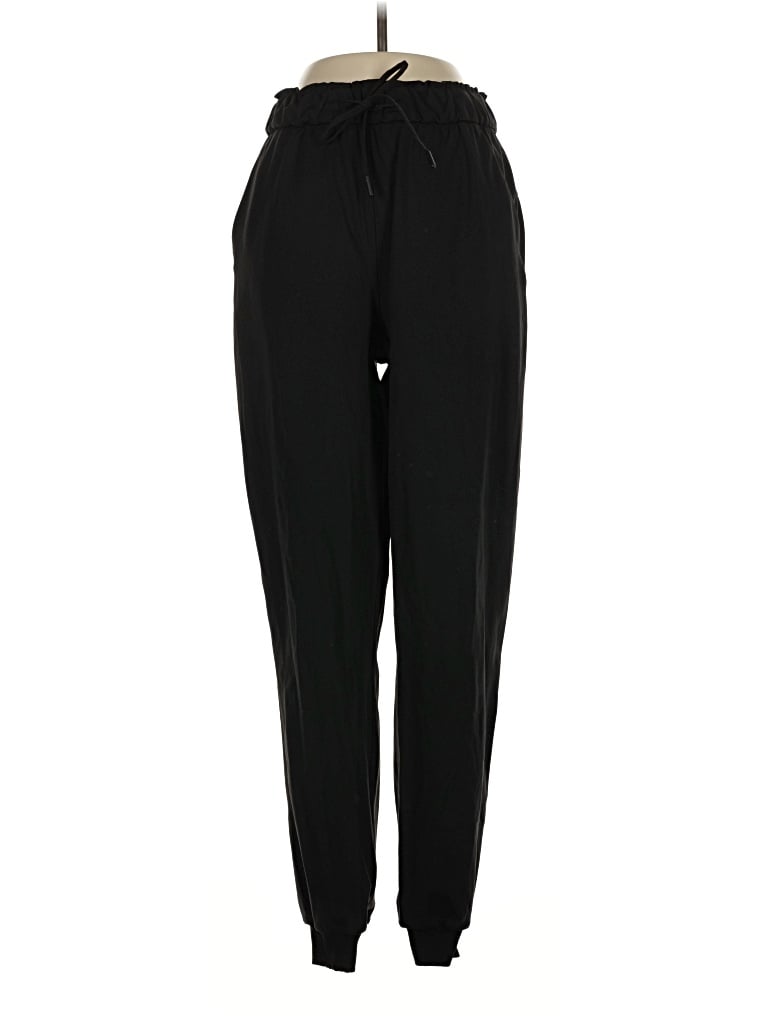 Pre-owned Lululemon Athletica Track Pants In Black