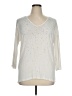 Design History Ivory 3/4 Sleeve T-Shirt Size XL - photo 1