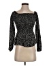 Japna 100% Rayon Black Long Sleeve Top Size S - photo 1