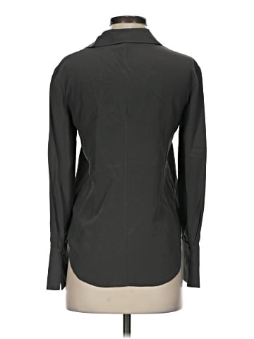 Club Monaco Long Sleeve Silk Top (view 2)
