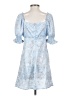 Lulus 100% Polyester Blue Cocktail Dress Size S - photo 2