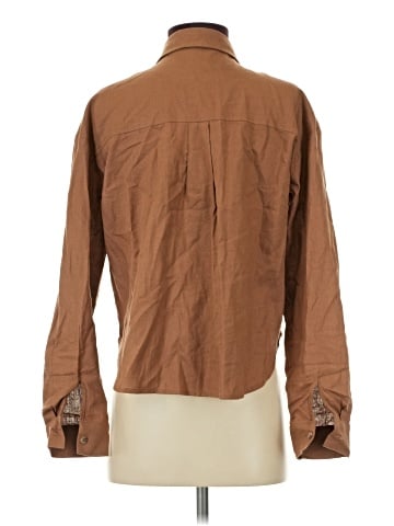 Copper Key Long Sleeve Button-Down Shirt (view 2)