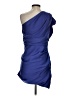 Halston Heritage 100% Polyester Blue Cocktail Dress Size 2 - photo 2