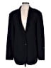 Max Mara 100% Wool Black Wool Blazer Size 12 - photo 1