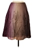 Kay Unger 100% Silk Color Block Brown Silk Skirt Size 2 - photo 2