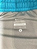 Nike Color Block Teal Athletic Shorts Size L - photo 3