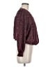Democracy Burgundy Long Sleeve Blouse Size M (petite) - photo 4