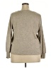 LC Lauren Conrad Metallic Tan Pullover Sweater Size XXL - photo 2