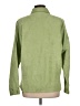 Relativity 100% Polyester Solid Green Long Sleeve Blouse Size L - photo 2