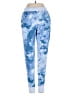 Stars Above Print Blue Active Pants Size S - photo 2