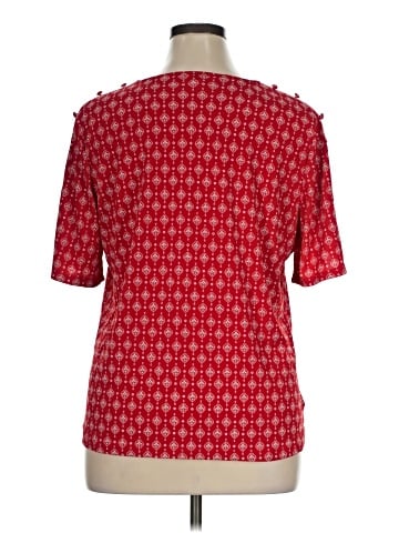 Liz Claiborne Short Sleeve Blouse (view 2)