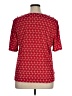 Liz Claiborne Red Short Sleeve Blouse Size XL - photo 2