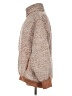 Express One Eleven 100% Polyester Tan Fleece Size M - photo 5