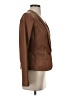 MICHAEL Michael Kors 100% Leather Brown Blazer Size XS - photo 4