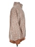 Express One Eleven 100% Polyester Tan Fleece Size M - photo 4