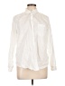 Old Navy 100% Cotton Ivory Long Sleeve Button-Down Shirt Size L - photo 1