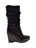 Prada Linea Rossa 100% Leather Black Brown Boots Size EU 38 1/2 - photo 1