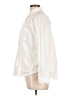 Old Navy 100% Cotton Ivory Long Sleeve Button-Down Shirt Size L - photo 5