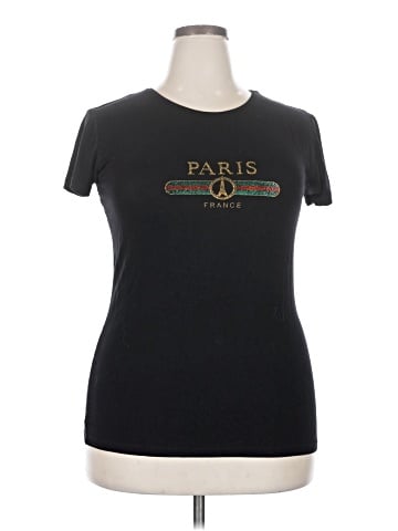 Attitute Paris Short Sleeve Top (view 1)
