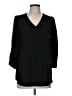 Jodifl 100% Polyester Black 3/4 Sleeve Blouse Size M - photo 1