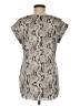 Express 100% Polyester Gray Short Sleeve Blouse Size M - photo 2