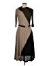 Robbie Bee Brown Casual Dress Size L - photo 1