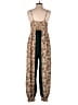 Shein Paisley Brown Jumpsuit Size 6 - photo 2