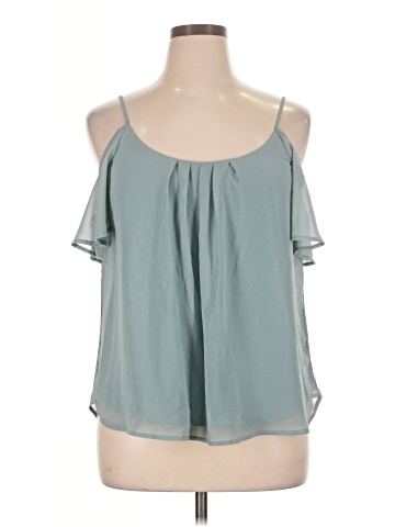 Lily White Sleeveless Blouse (view 1)