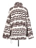 BDG 100% Polyester Print White Faux Fur Jacket Size S - photo 2
