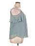 Lily White Teal Sleeveless Blouse Size XL - photo 4