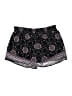 Maurices 100% Polyester Paisley Black Shorts Size M - photo 2