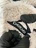 Bebe 100% Nylon Solid Black Coat Size XL - photo 6