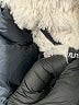 Bebe 100% Nylon Solid Black Coat Size XL - photo 7