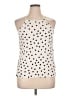 Just Fab 100% Rayon Ivory Tank Top Size XL - photo 1