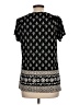 Style&Co Black Short Sleeve Blouse Size L - photo 2