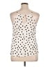 Just Fab 100% Rayon Ivory Tank Top Size XL - photo 2