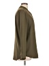 Equipment 100% Polyester Solid Green Long Sleeve Blouse Size L - photo 4