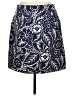 Talbots Print Blue Casual Skirt Size 10 - photo 2