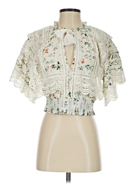 Alice + Olivia Short Sleeve Blouse