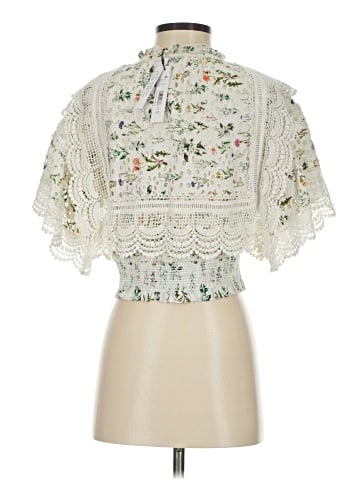 Alice + Olivia Short Sleeve Blouse (view 2)