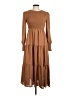 Shein 100% Polyester Brown Casual Dress Size M - photo 1