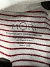 Mori Stripes Red Active Pants Size 6-9 mo - photo 3