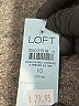 LOFT Versa Solid Black Formal Skirt Size 10 Petite - photo 5