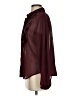 Gap 100% Polyester Burgundy Long Sleeve Blouse Size S - photo 5