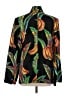 FARM Rio 100% Linen Print Black Blazer Size S - photo 2